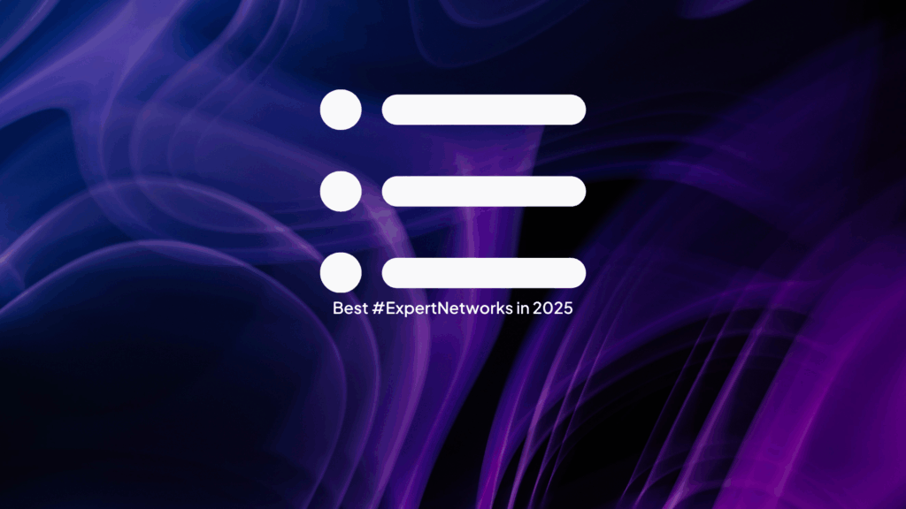 Best Expert Networks in 2025: Comparison of Industry Leaders