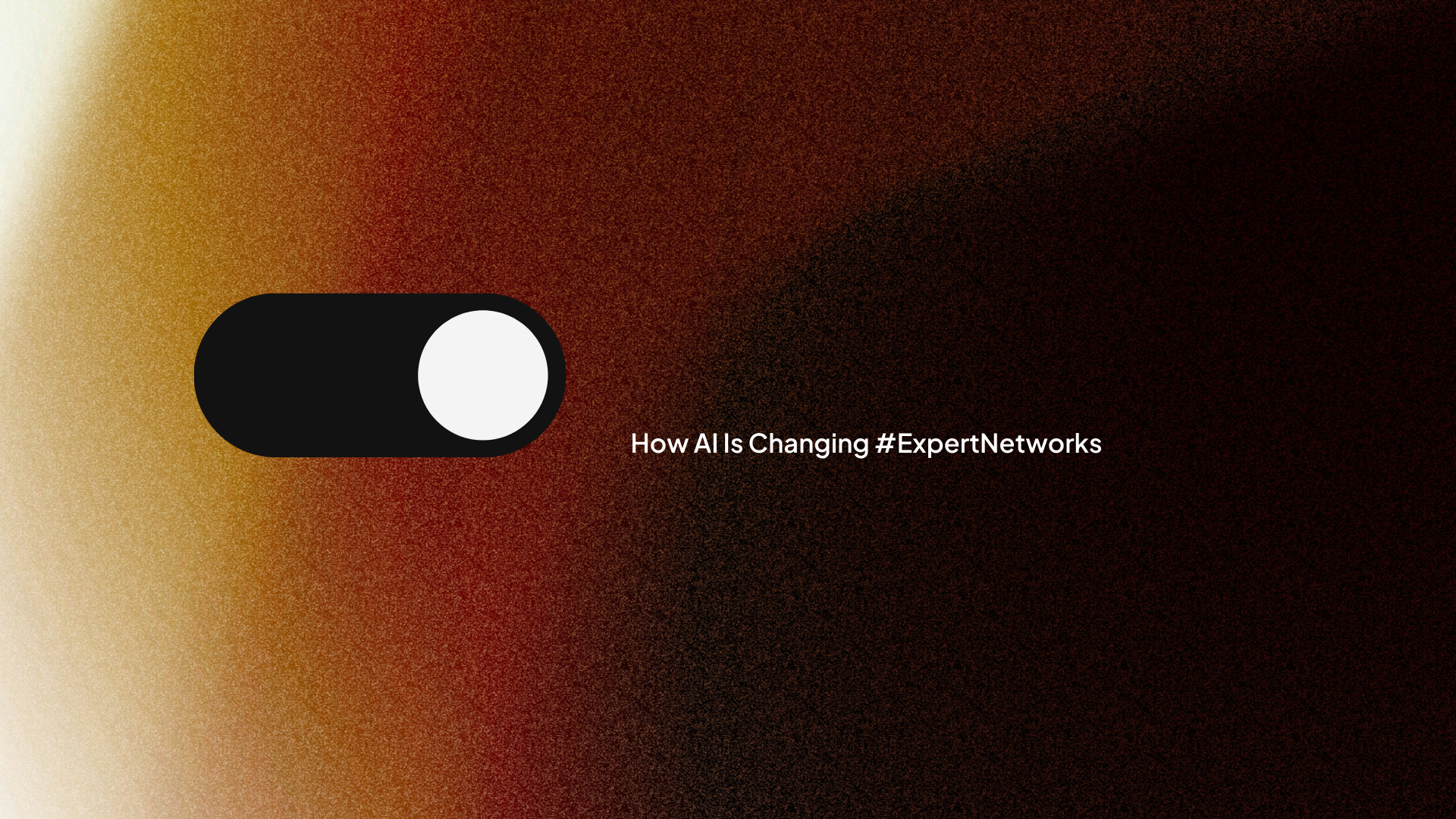 How AI Is Changing Expert Networks — And Where the Industry Is Headed in 2026